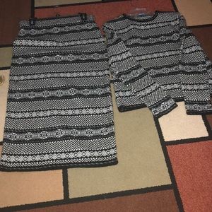 Ralph Lauren top and skirt 34 inches